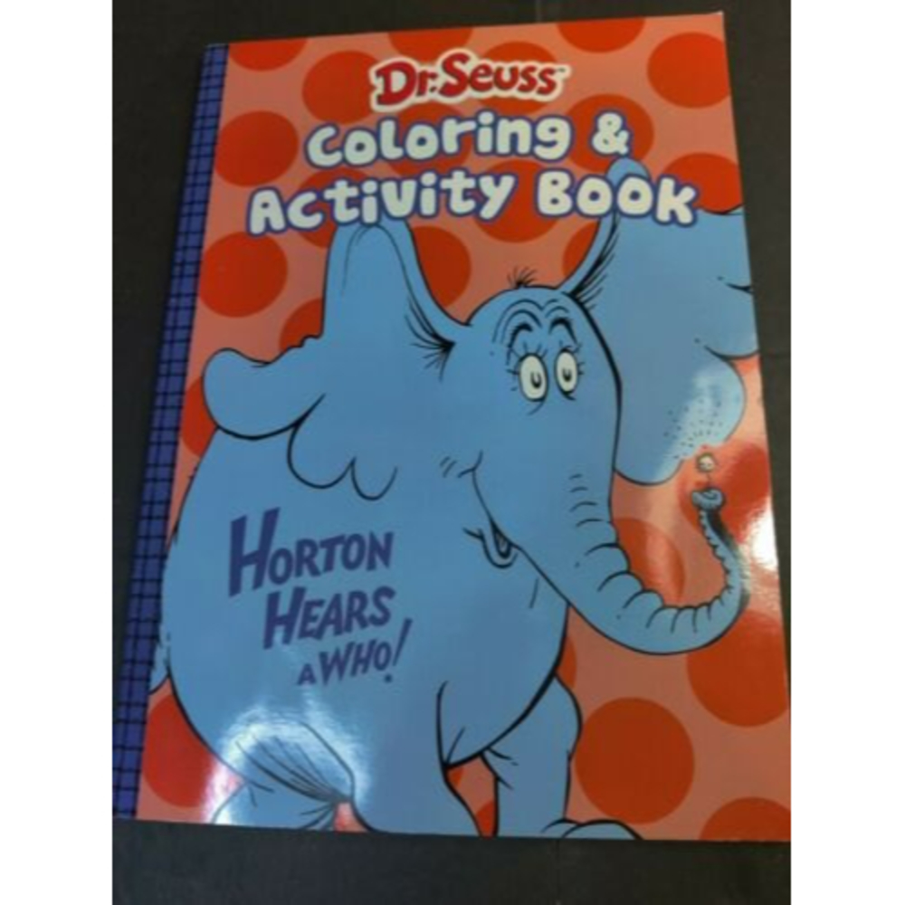 Dr. Seuss HORTON HEARS A WHO! Coloring & Activity Book ❤